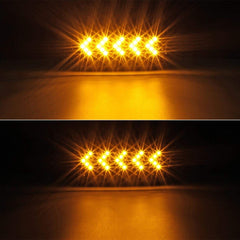 Partsam three-wire trailer light with red turn, black tail, white negative for versatile wiring.