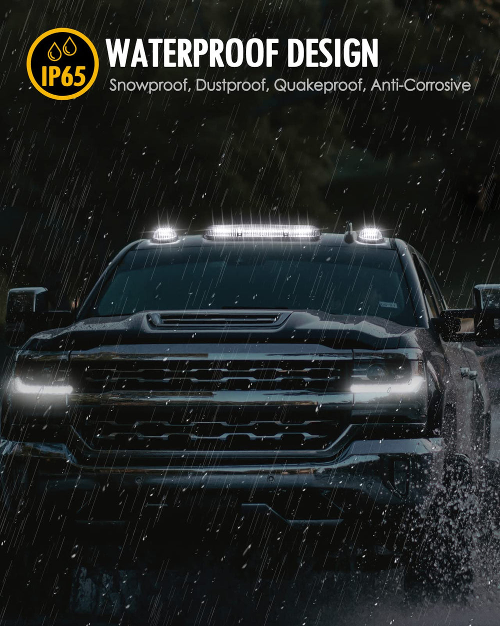 Partsam UV-treated ABS lens resists sun fade