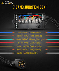 Partsam breakaway switch for immediate safety shutoff on tow vehicles