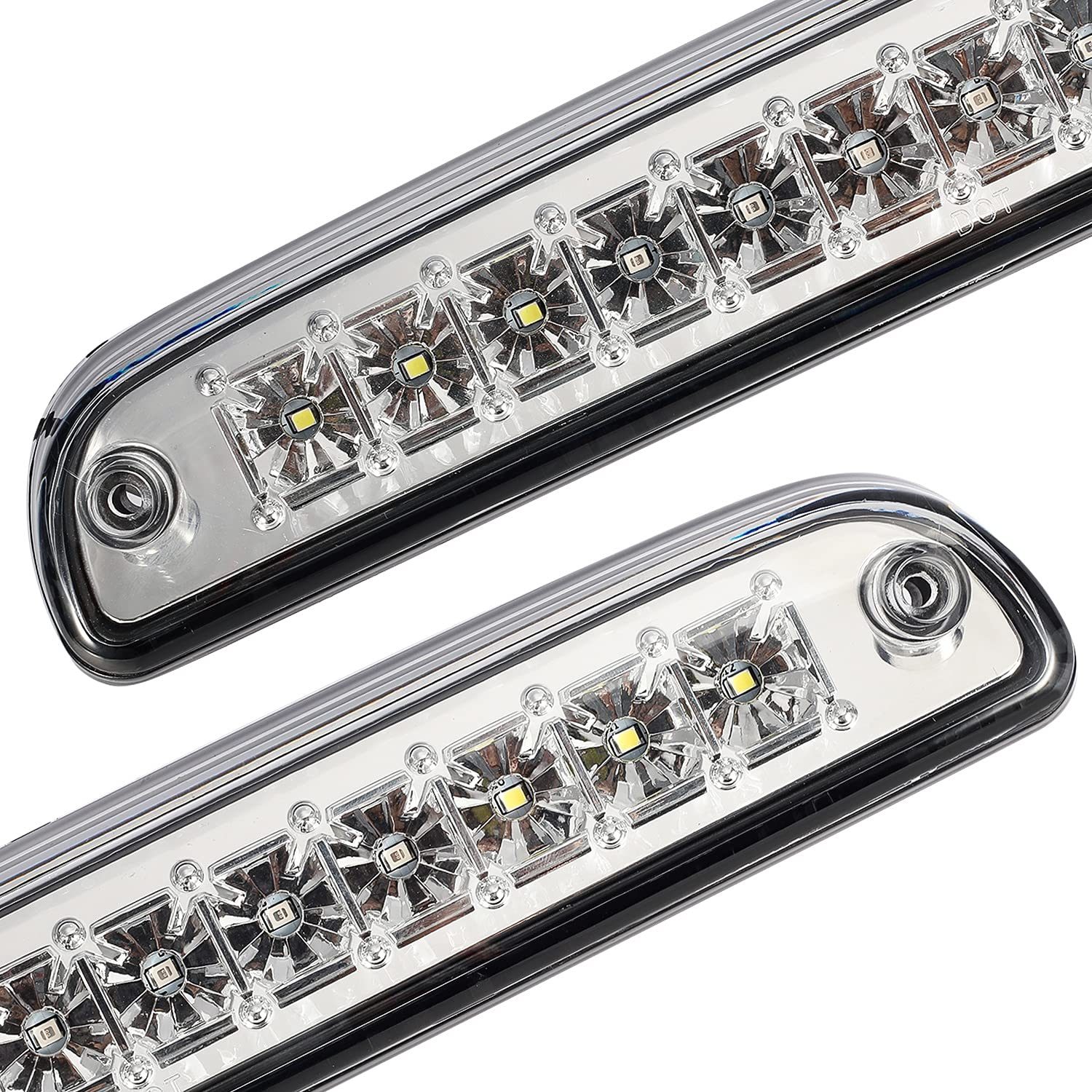 Partsam cargo light showing red brake and white interior lights