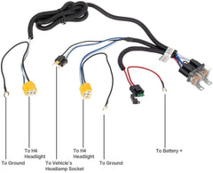 Partsam ceramic sockets resist heat for longer headlight life.
