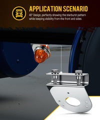 Partsam clamp-on frame bracket enabling easy no-drill installation on trucks