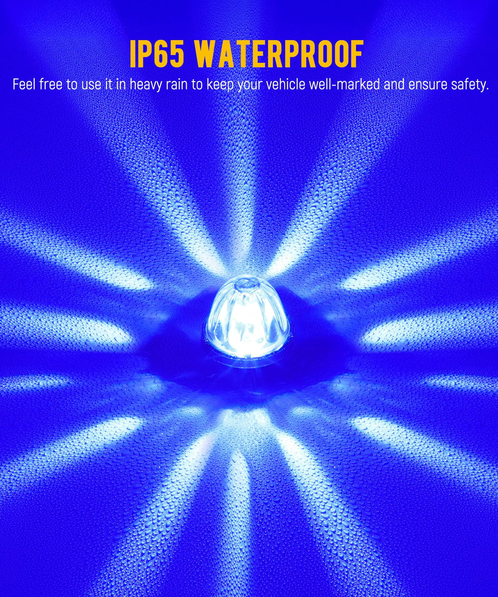Partsam clear glass lens Watermelon light adds premium look and visibility.