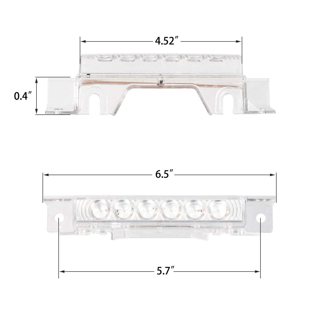 Partsam compatible with 2004 VN and 2003-2020 VNL trucks for versatile fit.
