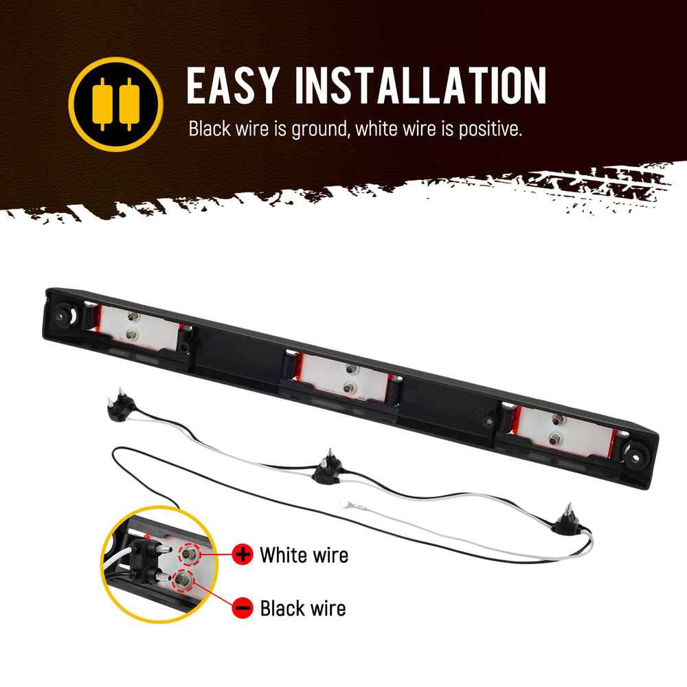 Partsam IP67 waterproof seal guards against dust and water exposure.