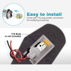 Partsam foam gasket seals prevent leaks around roof markers