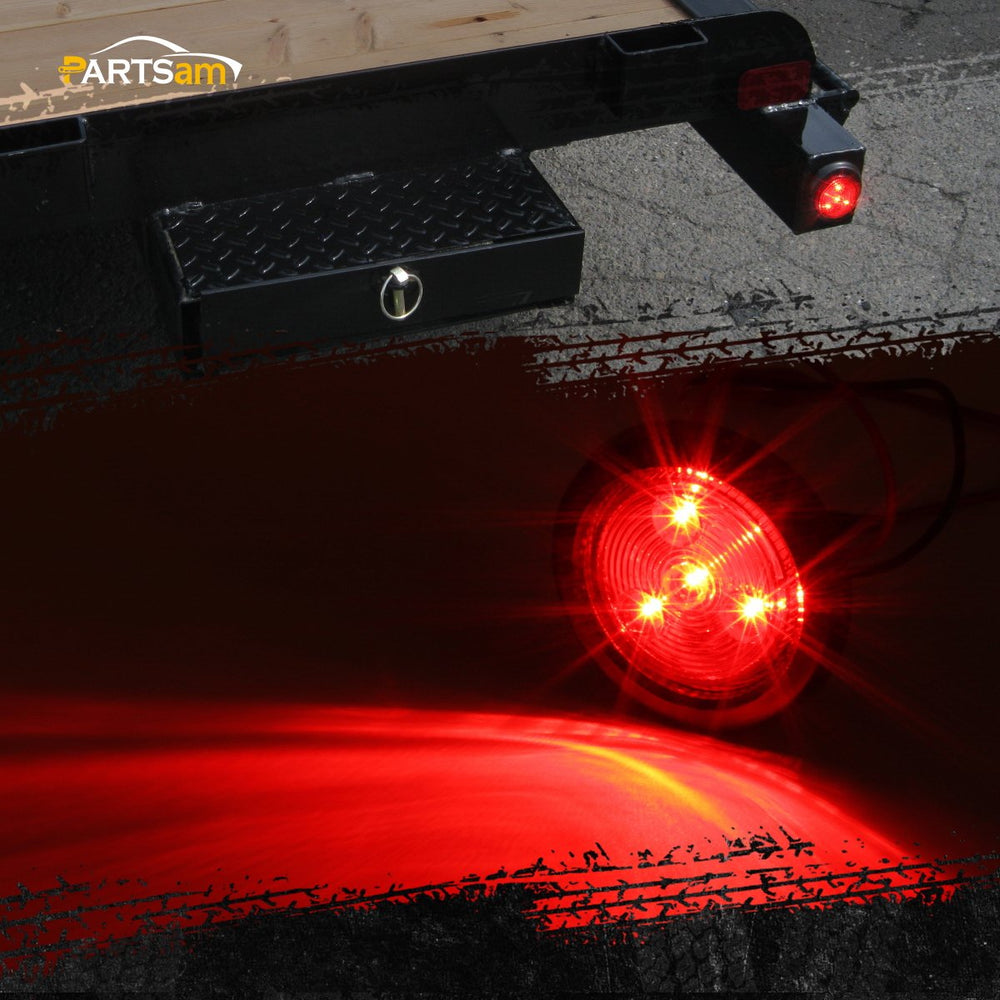 Partsam grommet and pigtails kit enables quick flush mount installation.