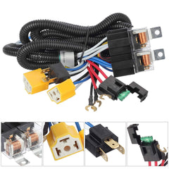 Partsam H4 harness connectors close-up highlighting durable connections for reliable power transfer.