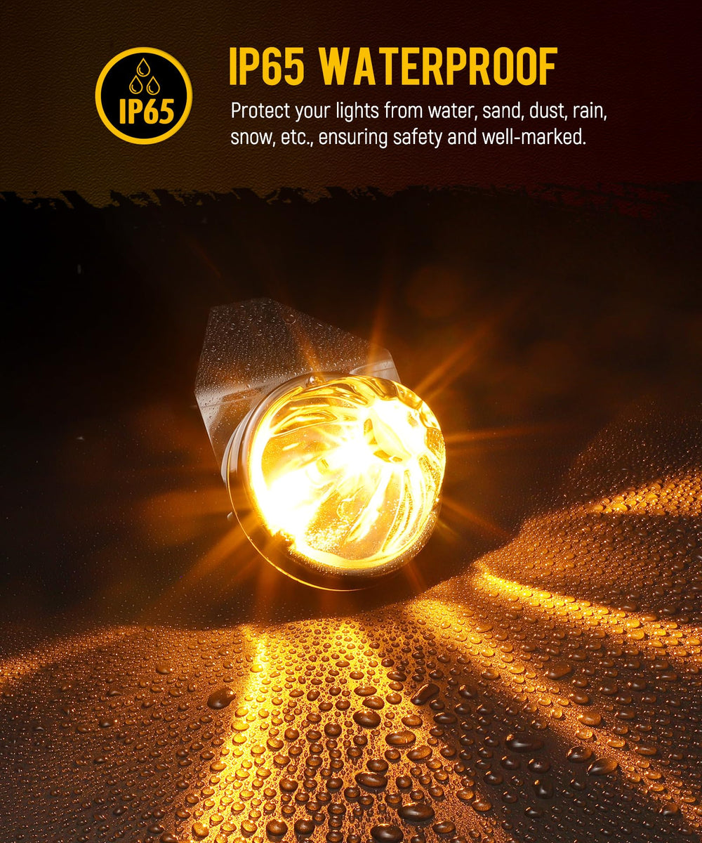 IP65 waterproof Partsam watermelon light ready for all-weather use