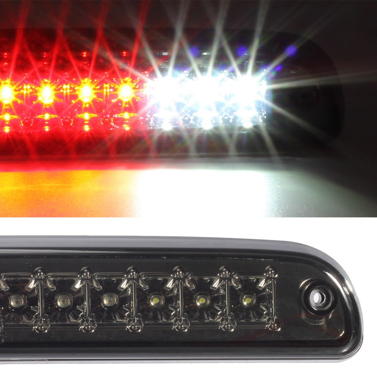 Partsam IP67 waterproof brake light ready for rain, mud, and snow.