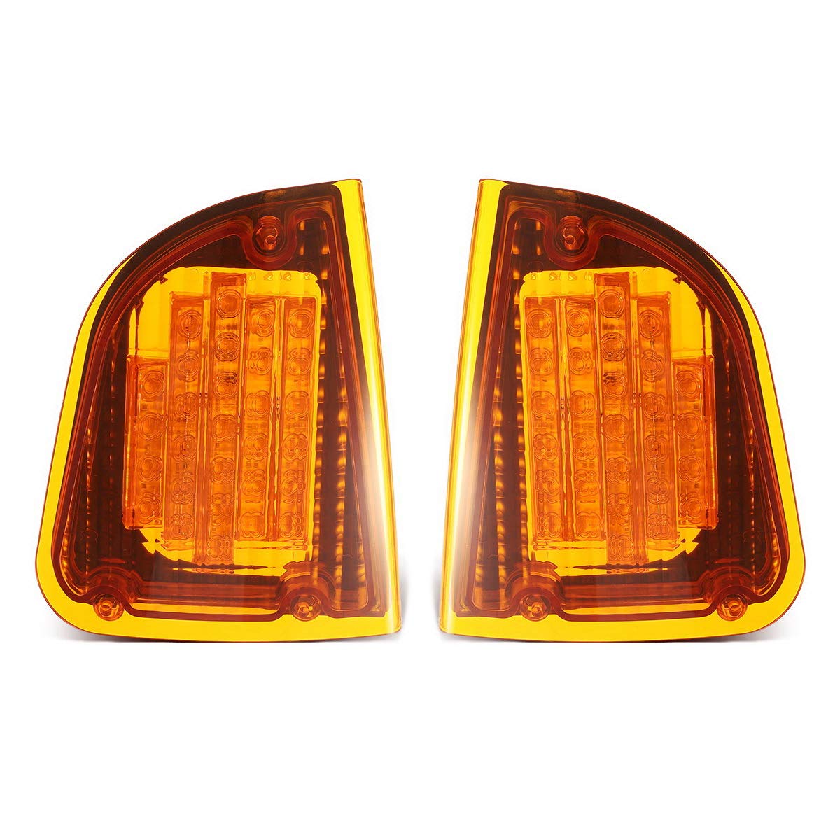 Partsam Kenworth amber front light right improves on-road signaling.