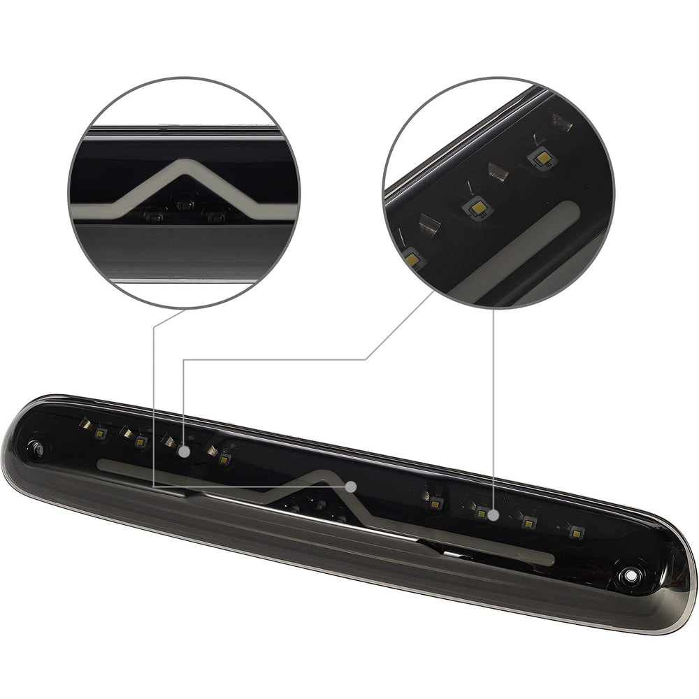 Partsam LED 3rd brake light delivers bright stop illumination
