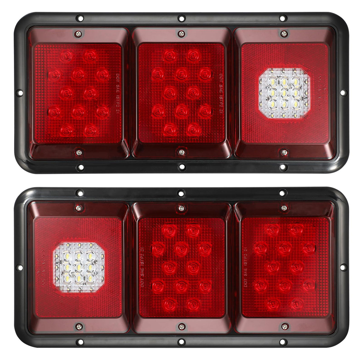Partsam LED triple tail light overview for trailers, RVs, campers
