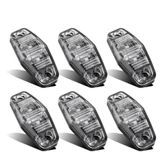 Partsam mini oval LED light amber side marker for trailers and trucks.