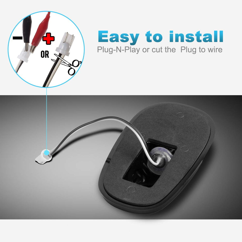 Partsam off-road marker light adds rugged look and conspicuity.