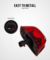 Partsam Ram Promaster roof marker light improves rear visibility at night.