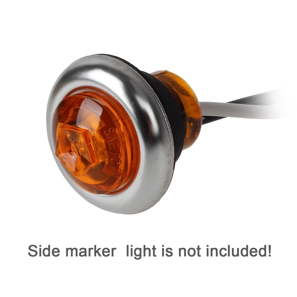 Partsam stainless bezel enhances trailer light appearance with modern finish