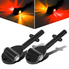 Partsam trailer fender lights mounted for visibility and safety on both sides.