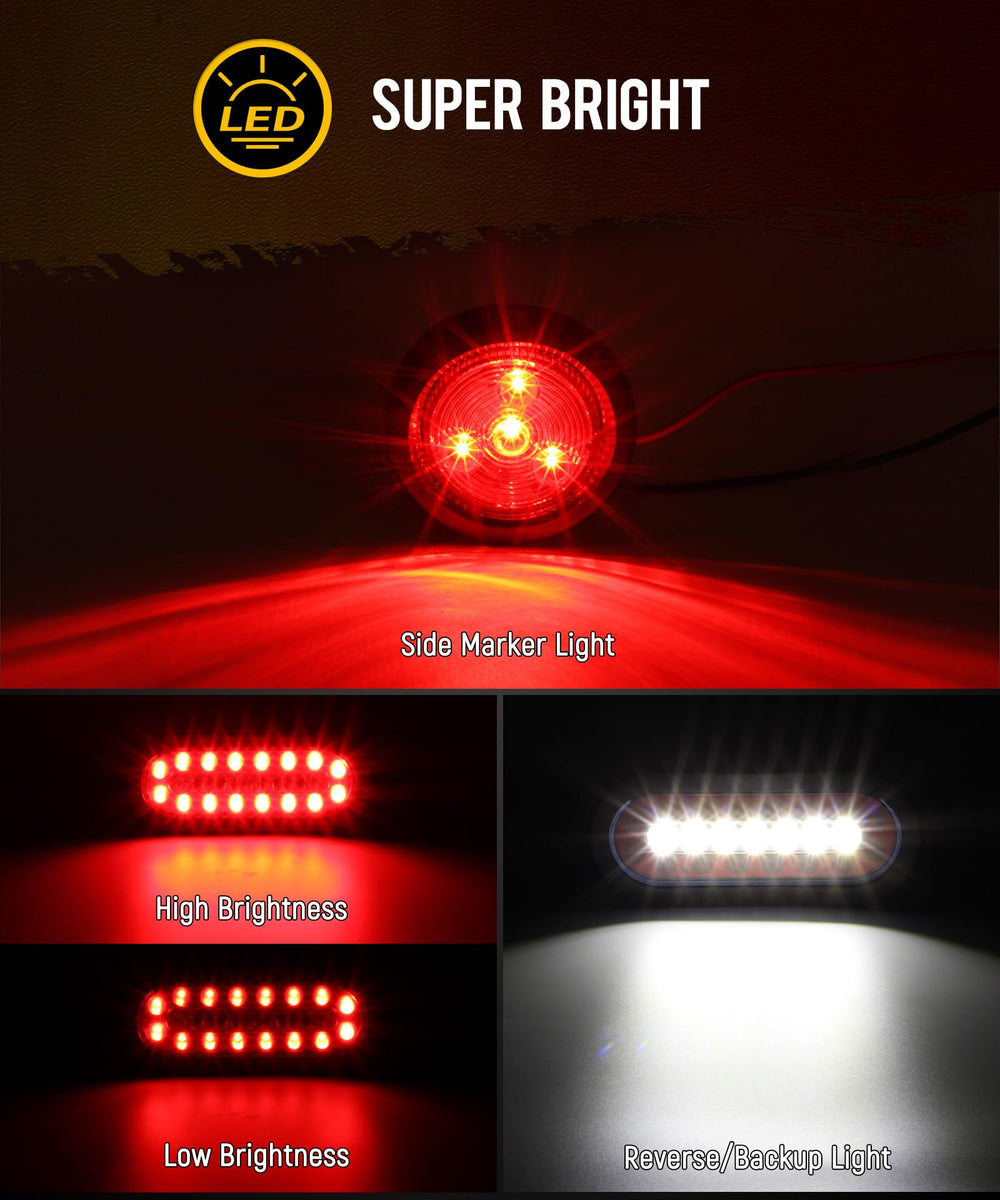 Partsam trailer light box right welded for dependable trailer lighting