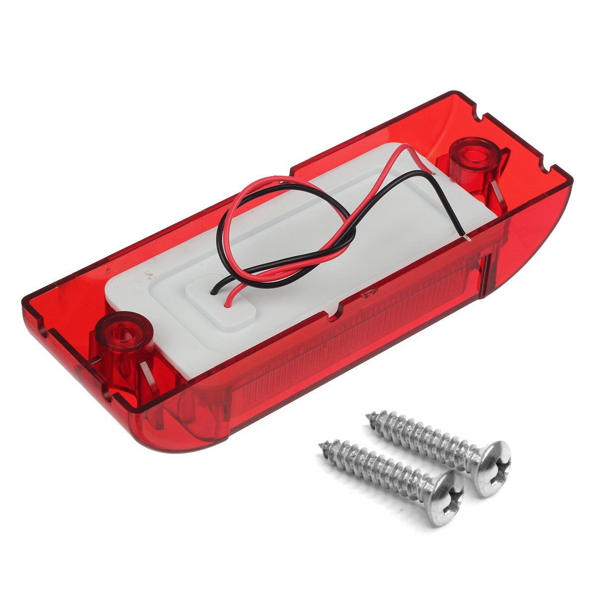 Partsam trailer-style marker-light with reflector adds daytime sparkle
