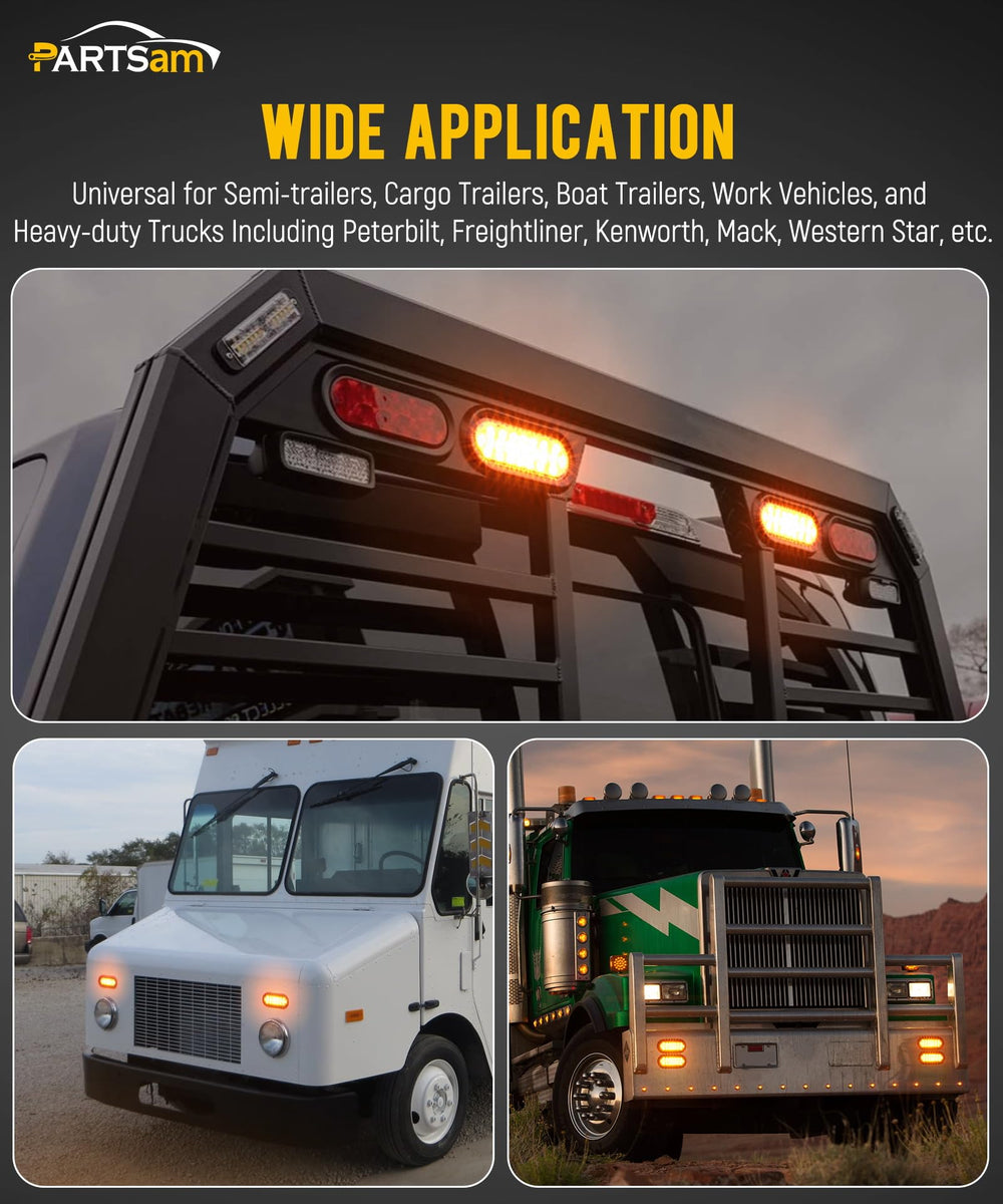 Partsam universal compatibility for trucks trailers and heavy vehicles
