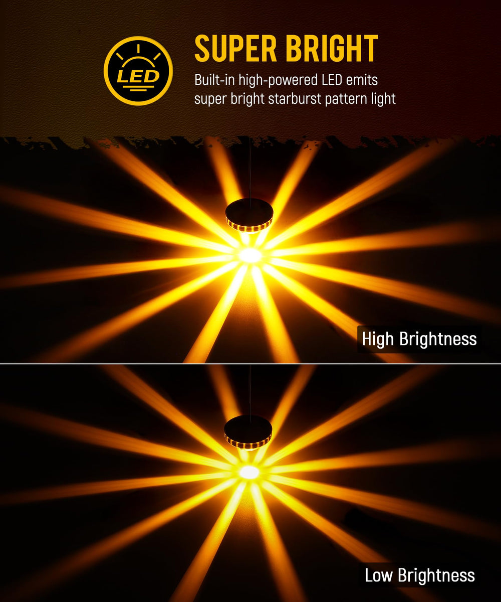 Partsam watermelon light with aluminum base for durable heat dissipation.