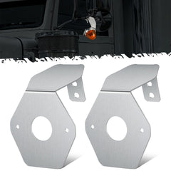 Partsam watermelon light bracket front view shows sturdy stainless steel construction for all-weather durability