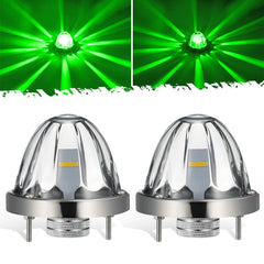 Partsam watermelon light with glass lens provides bright side-marker visibility for trucks