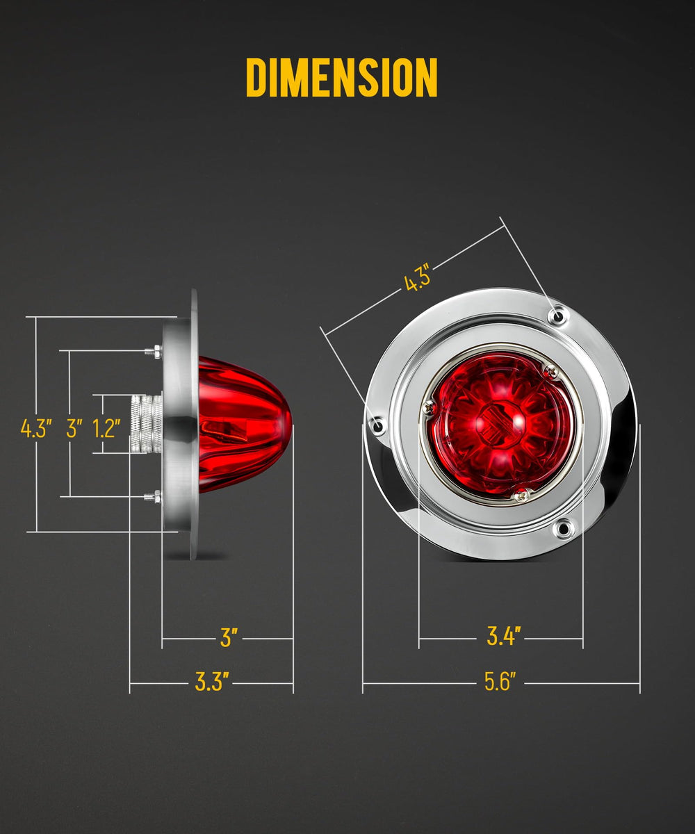 Partsam Watermelon Lights shows 3-wire wiring for simple setup