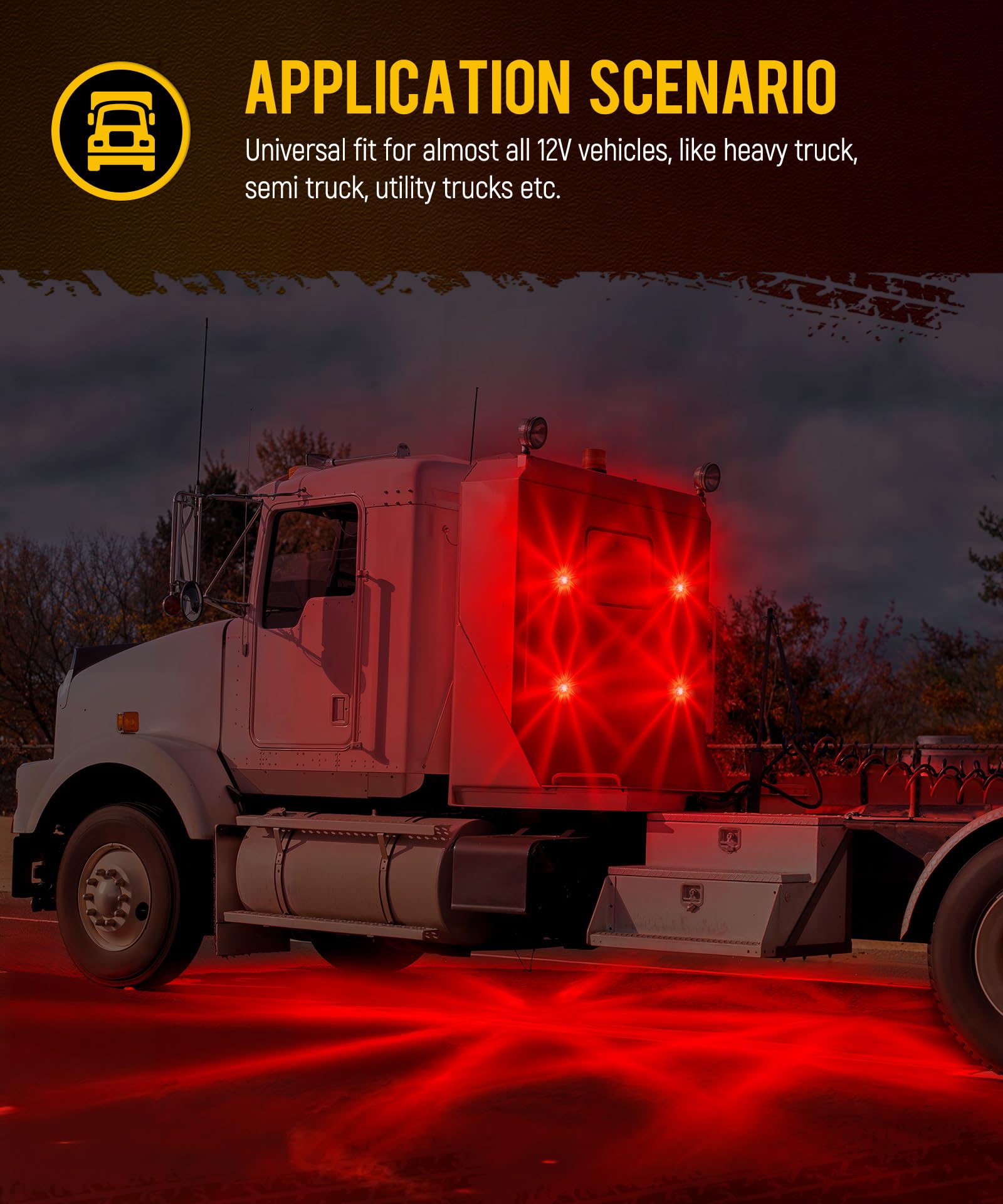 Partsam easy hardwired installation; three-wire harness simplifies wiring
