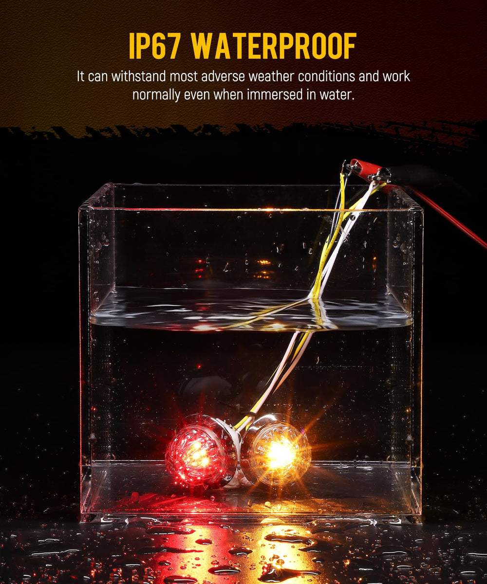 Partsam three-wire installation guide for the watermelon light.