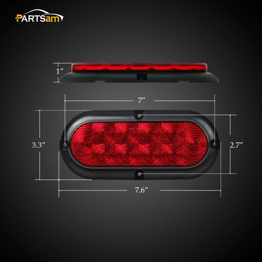 Partsam waterproof LED light withstands rain and road spray