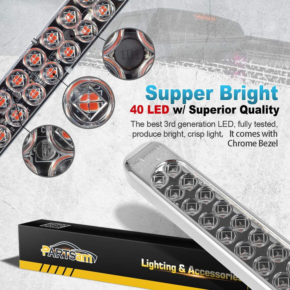 Partsam waterproof sealed tail light proves durability in wet outdoor conditions.
