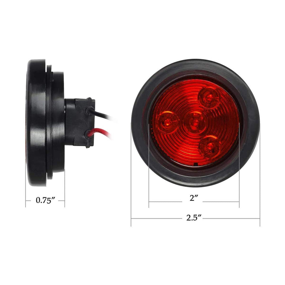 Partsam waterproof sealed housing keeps the light submersible