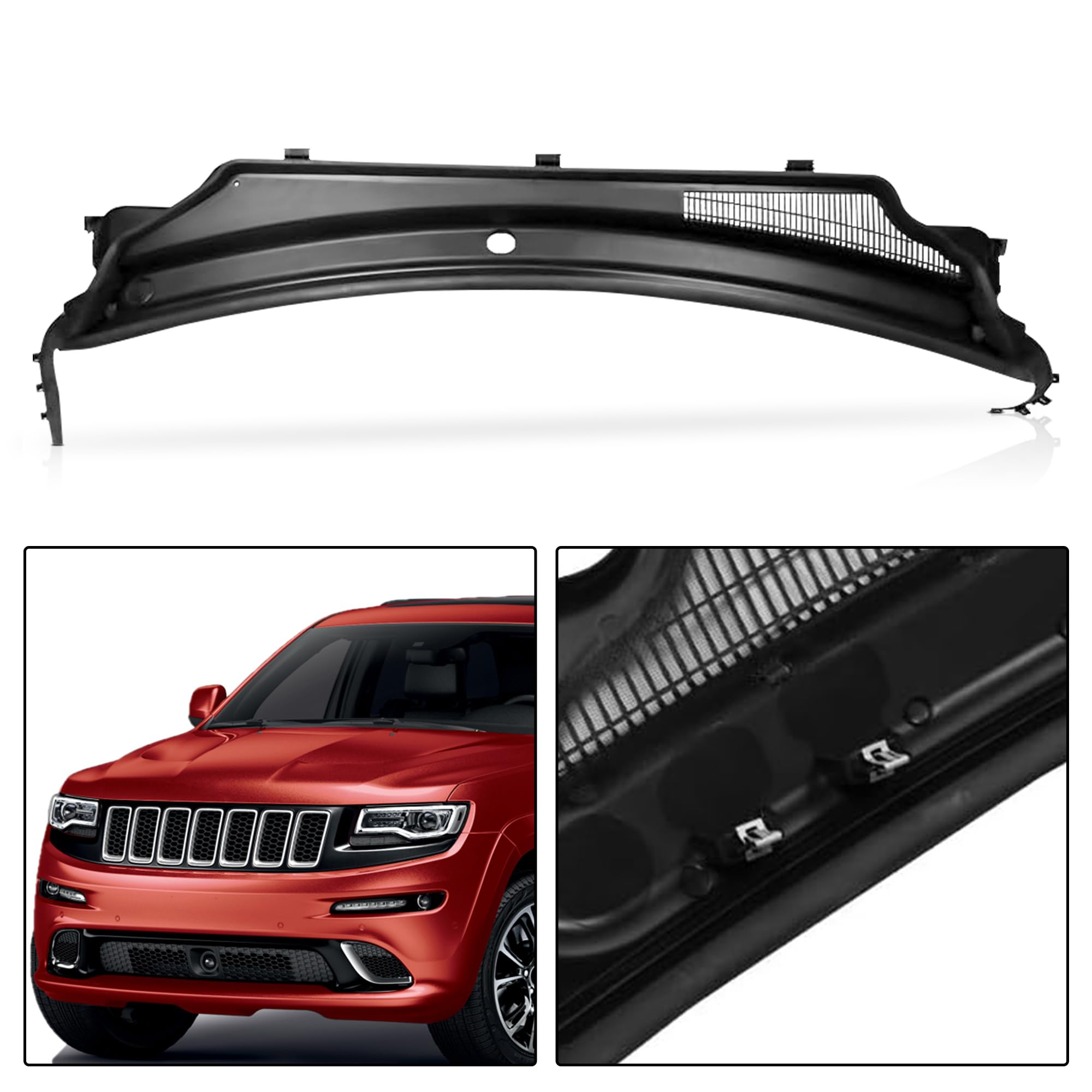 PartsFlow cowl vent cover with durable construction and weather resistance