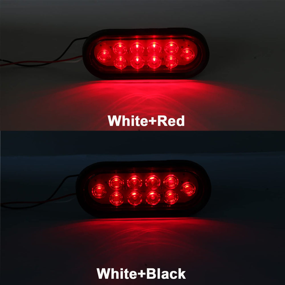 Partswcgg 3-prong wiring tail light simplifies plug-and-play trailer setup.