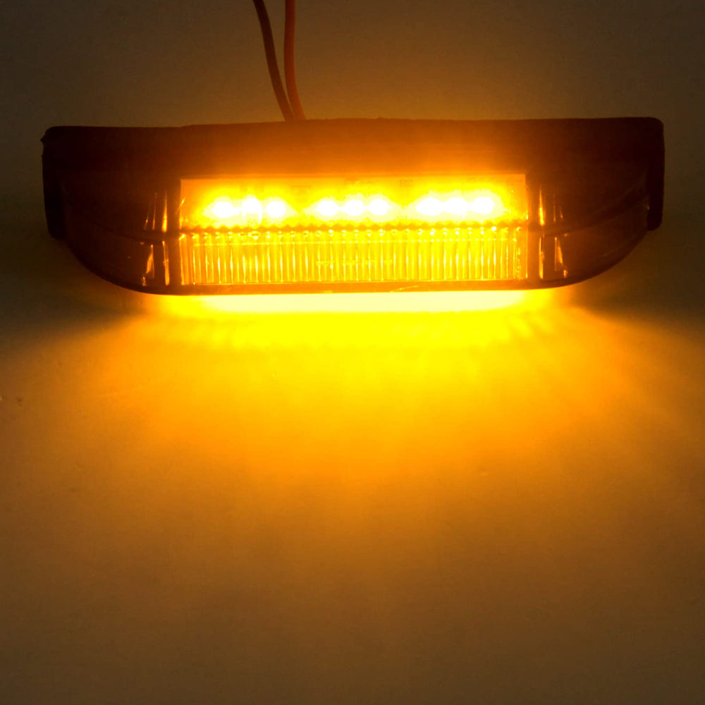 Partswcgg 9-LED per light grille lamp delivers bright marker illumination.