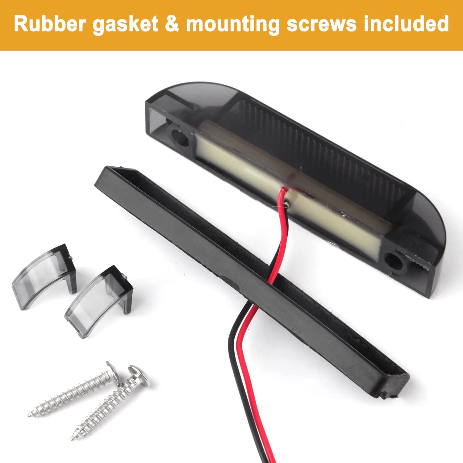 Partswcgg installation-ready kit with screws and gaskets supports easy DIY mounting.
