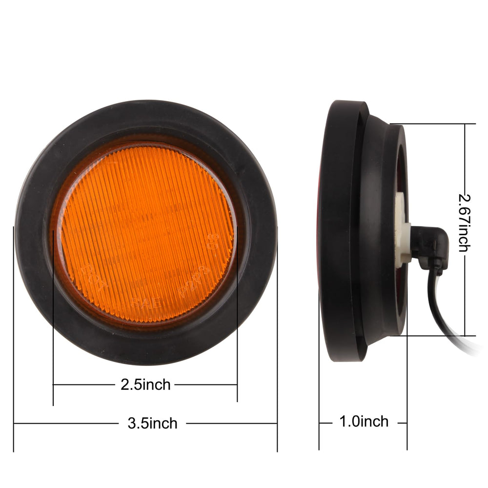 Partswcgg IP65 waterproof trailer light suitable for outdoor use.