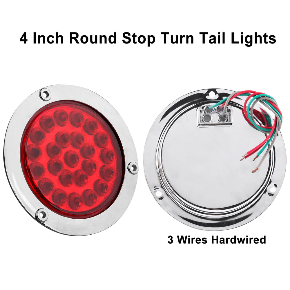 Partswcgg IP65 waterproof rating for weather-resistant trailer lights.