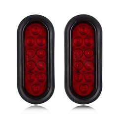 Partswcgg rubber grommet flush-mount tail light for a secure installation.