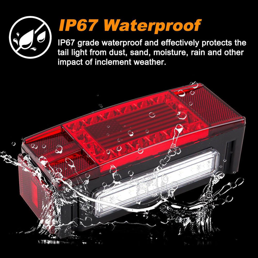 Partswcgg license plate bracket with built-in illumination for compliance