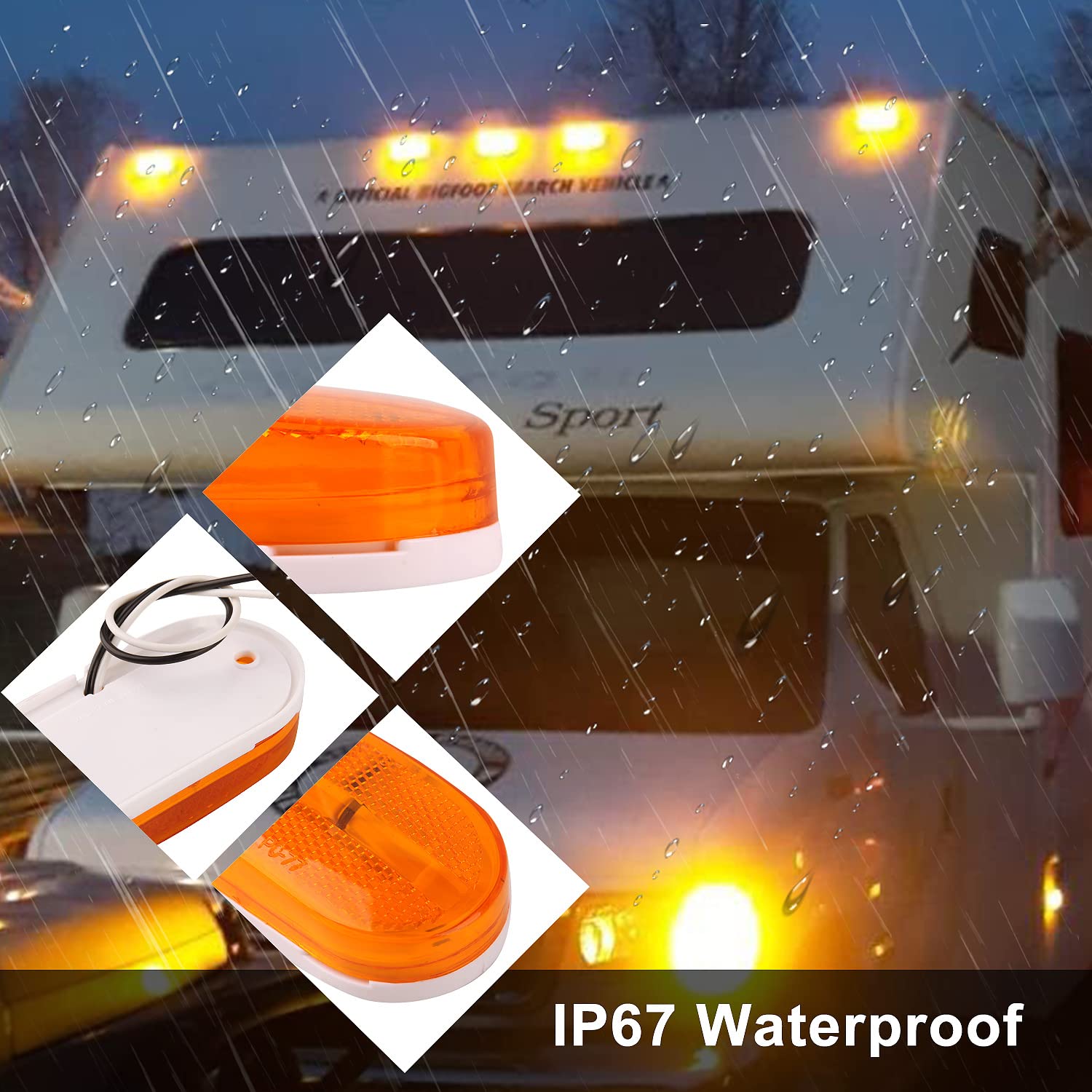 Partswcgg universal fit for RV trailer and truck applications