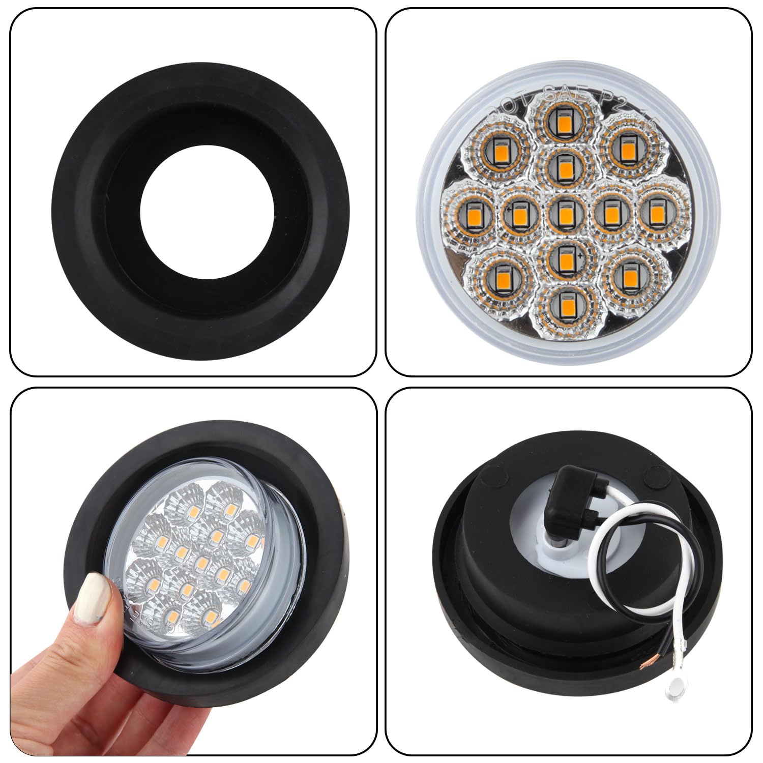 Partswcgg IP67 waterproof housing protects against water and dust