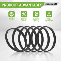 Partszen packaging of gasket set 037-6192 emphasizes compatibility with BMW models