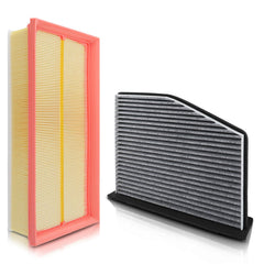 Partszen CA9711 engine air filter kit shown for easy installation and replacement