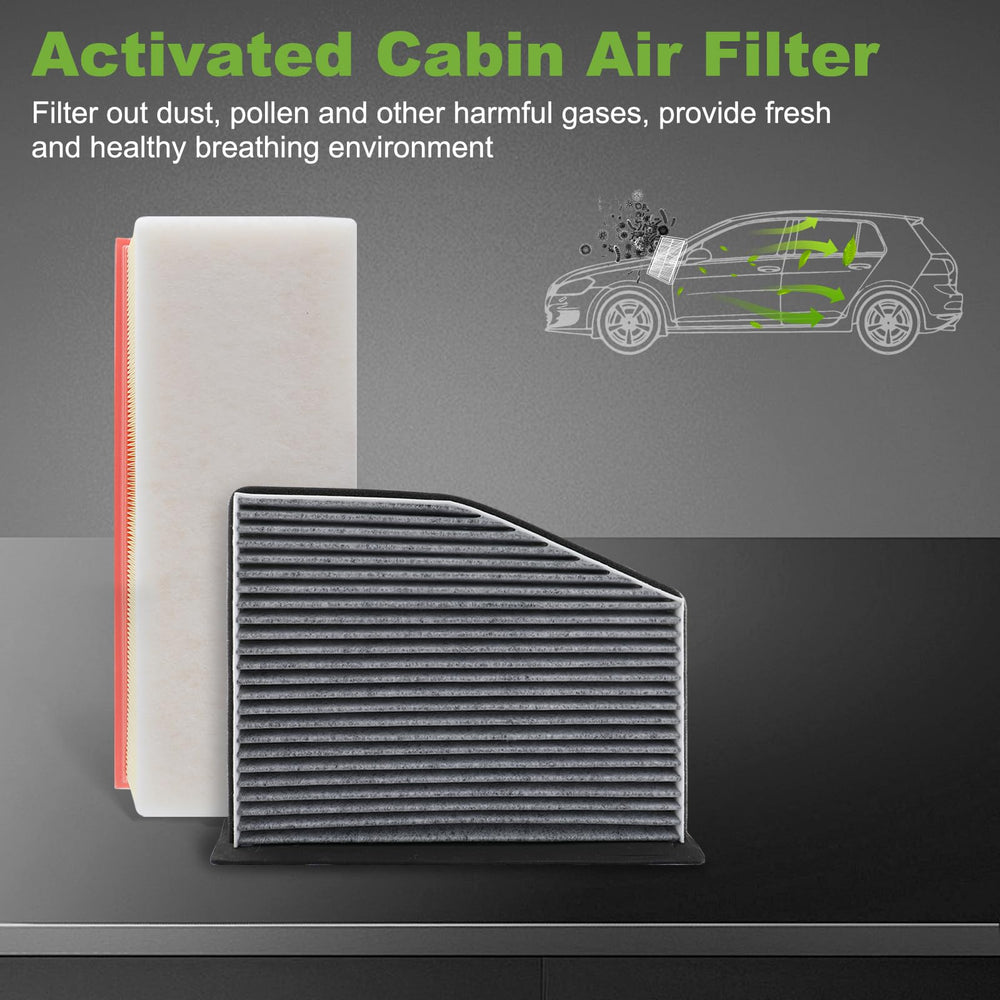 Close-up of Partszen CA9711 filter materials and build quality