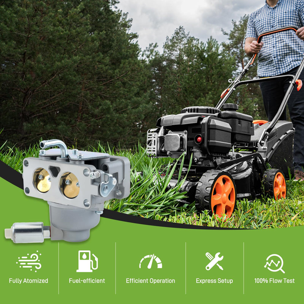 Partszen carburetor includes fuel filter for clean fuel delivery