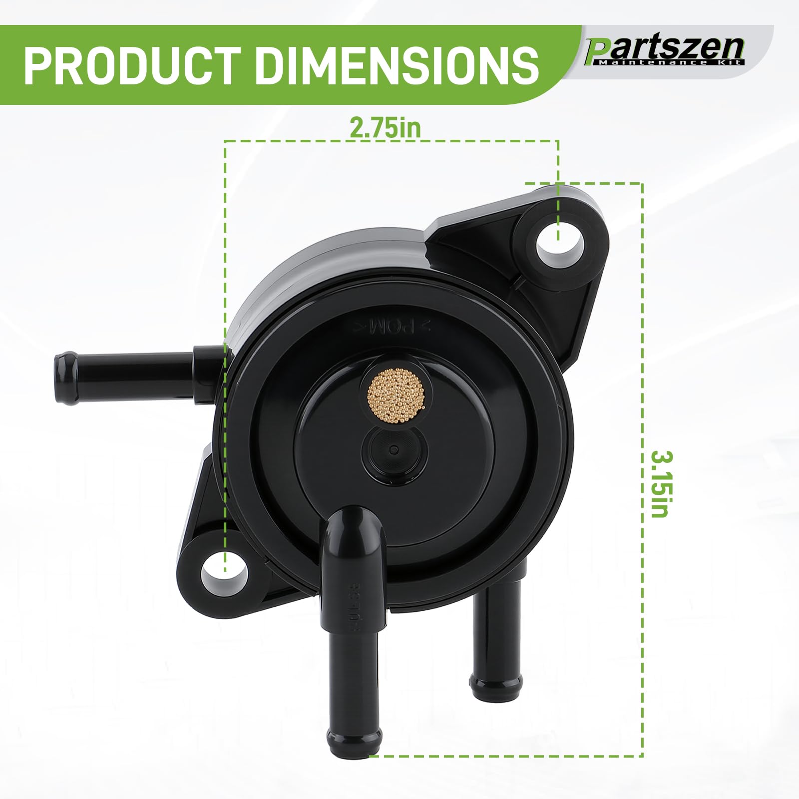 Partszen clamps kit secures hoses for durable, leak-free connections.