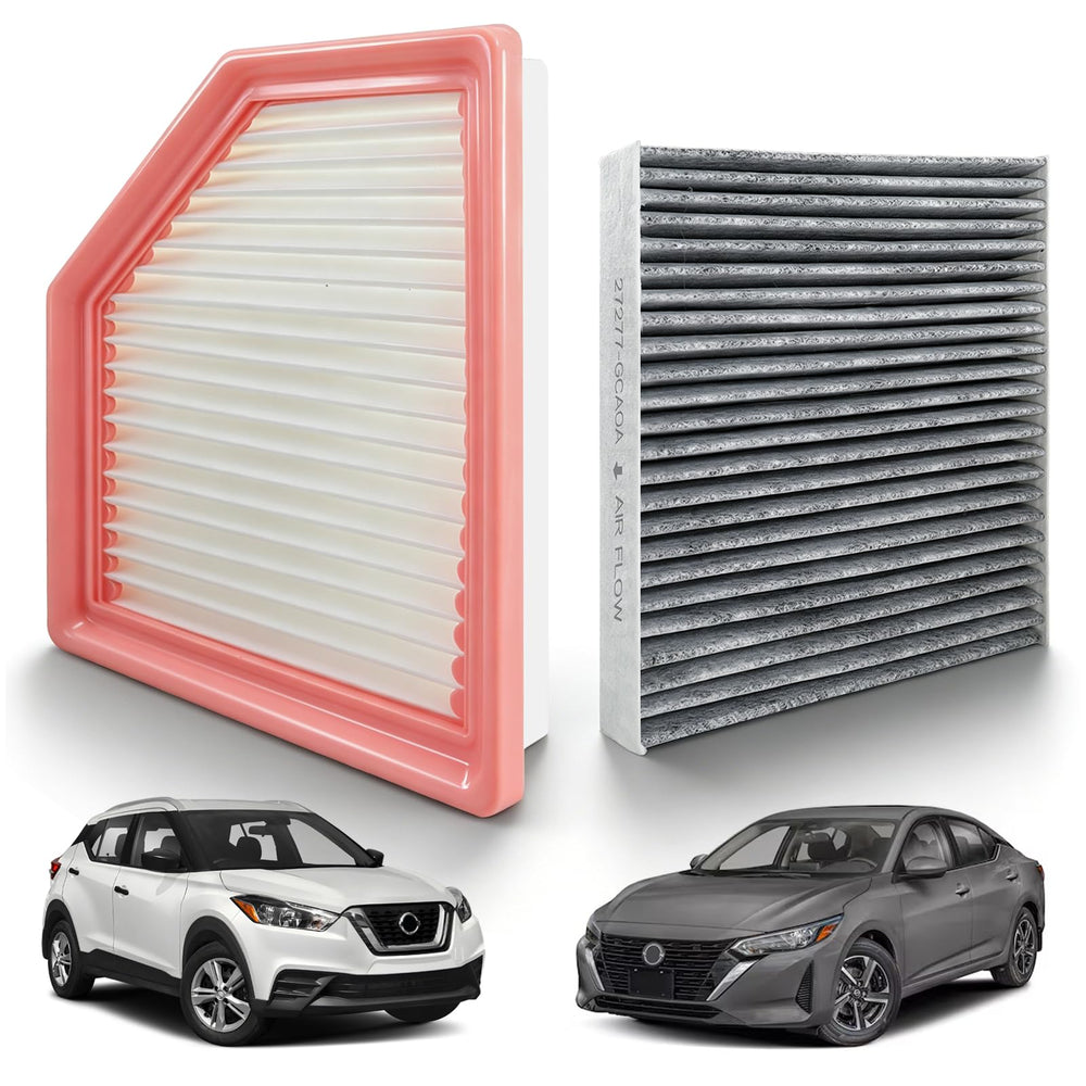Partszen engine air filter 16546-6LA0A for Nissan Sentra improves airflow and performance.